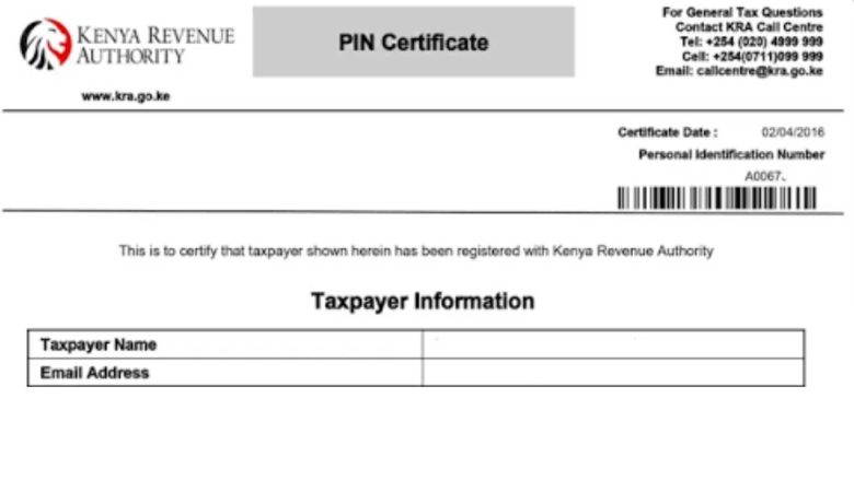 How to Get a KRA PIN for Your Limited Company in Kenya